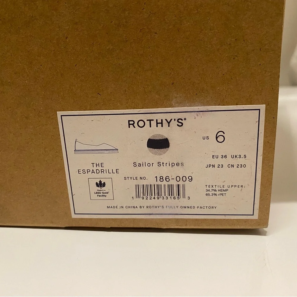 Rothy's Women's Blue and White Espadrilles - Picture 6 of 9